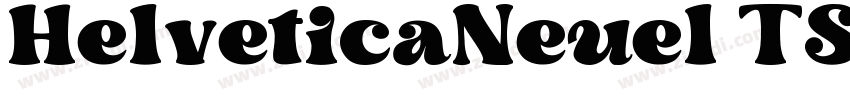 HelveticaNeuel TS Ro字体转换